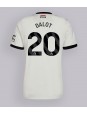 Manchester United Diogo Dalot #20 Alternativní Dres 2024-25 Krátký Rukáv